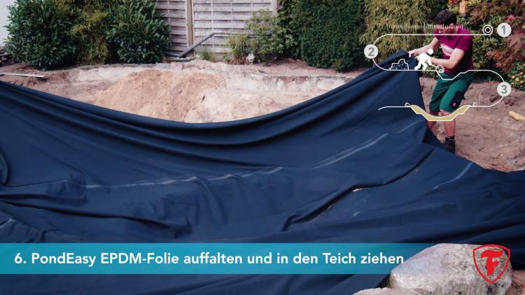 EPDM Teichfolie 0,80 mm